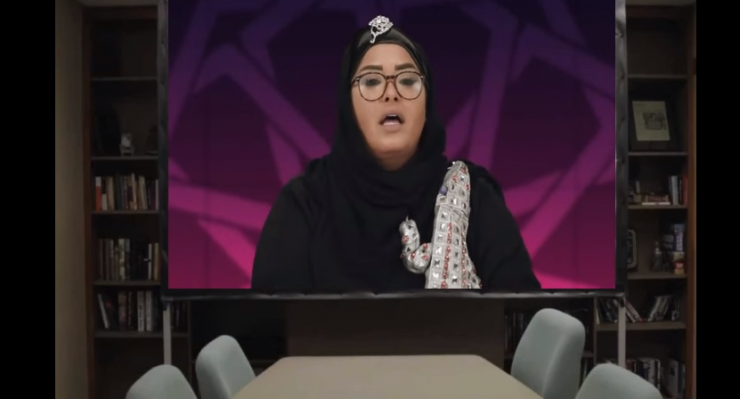 بالفيديو: هيا الشعيبي تقلد أحلام وتسخر من وقف برنامجها