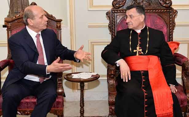 الراعي استقبل وزراء سابقين
وشخصيّات هنأته بالعيد