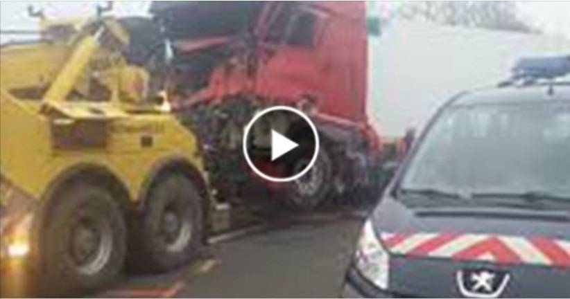 بالفيديو: شاهد حادث سير مروع يخلّف 12 قتيلا واربعة مصابين!