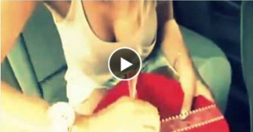 بالفيديو‬: شاهد‬ شاب ينفذ مقلب مروع بحبيبته وضعها فى موقف محرج جداً!