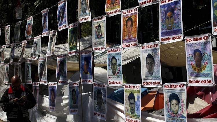 17 جثة أحرقت في مكب للنفايات ليلة اختفاء الطلاب في المكسيك بالعام 2014
