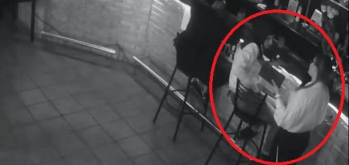 (فيديو) تحرش بها.. لكن ما فعلته جعله يعض أصابعه ندماً!
