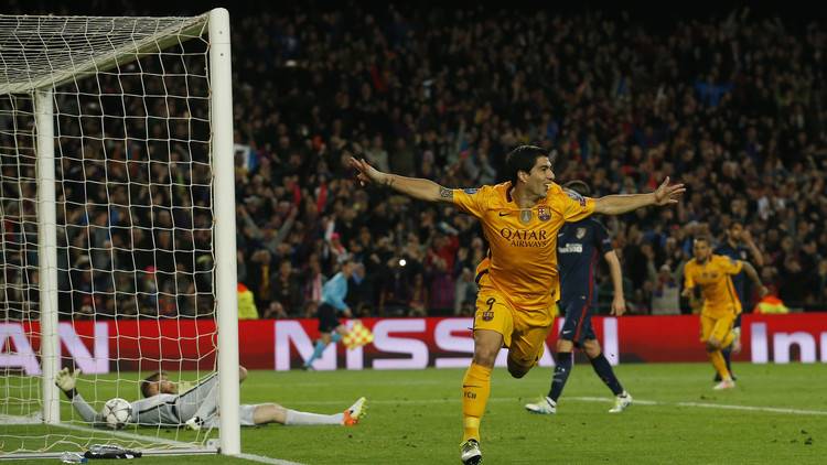 بالفيديو برشلونة يفوز بشق الأنفس على أتلتيكو في دوري الأبطال ..