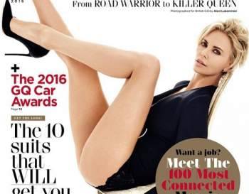 تشارليز ثيرون أربعينية فاتنة على غلاف مجلة GQ
