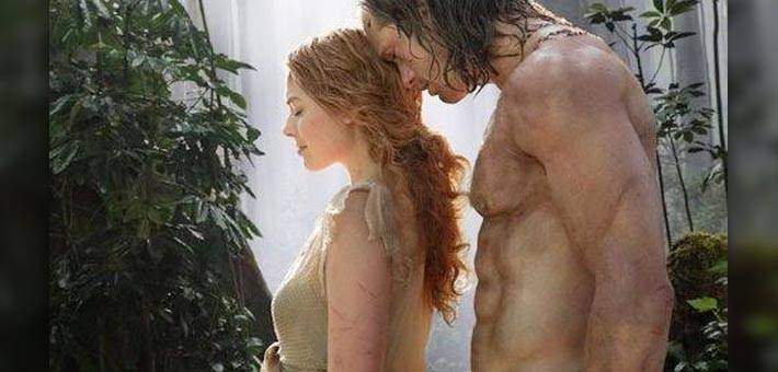 بالفيديو مارجوت روبي وجّهت لكمة لأليكساندر سكارسجارد أثناء تصوير مشهدهما الجنسي في فيلم Tarzan الجديد!