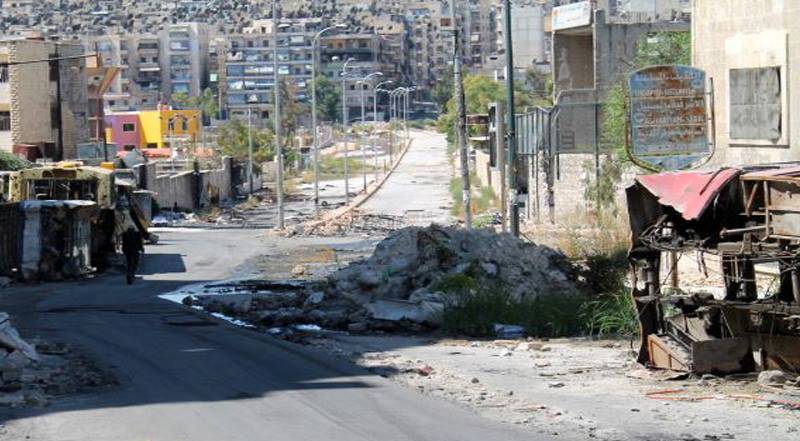 بالفيديو جيش الإسلام يعترف باستخدام أحد فصائله أسلحة محظورة في الشيخ مقصود