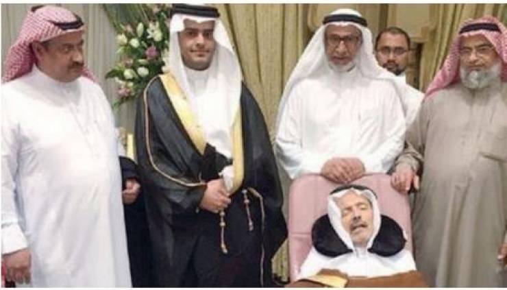 هذه قصة العريس السعودي الذي صور والده الغائب عن الوعي!