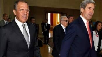 لافروف وكيري يبحثان ضرورة زيادة التعاون بين بلادهما لدعم الهدنة بسوريا