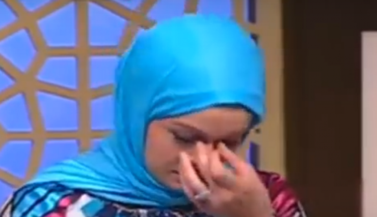 بالفيديو: مذيعة Mbc تصاب بنوبة بكاء على الهواء مباشرة..و السبب؟