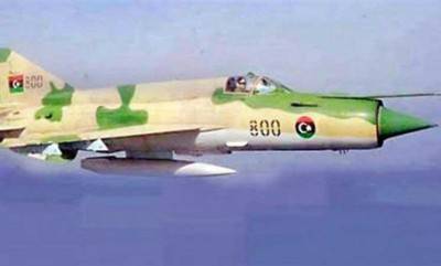 سلاح الجو الليبي ينفذ طلعات جوية قتالية في بنغازي