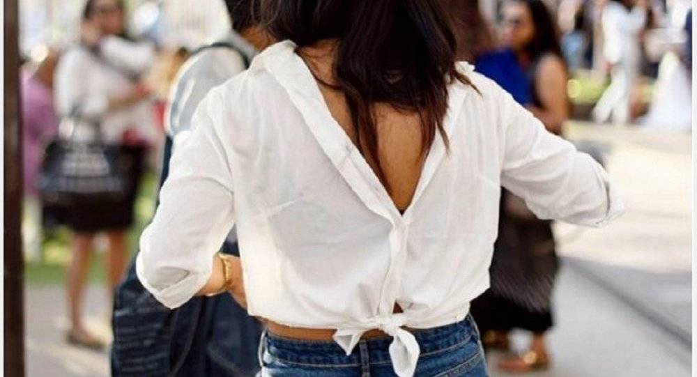 "القميص المقلوب" والظهور العارية آخر صيحات الموضة النسائية