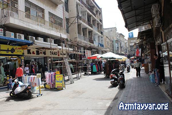 بالصور: "العزم" يؤهل السوق العريض في طرابلس