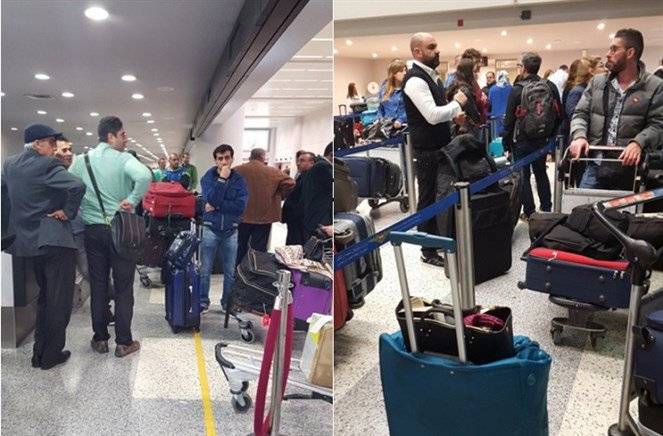 بالصور: ماذا حصل في مطار بيروت منذ قليل؟