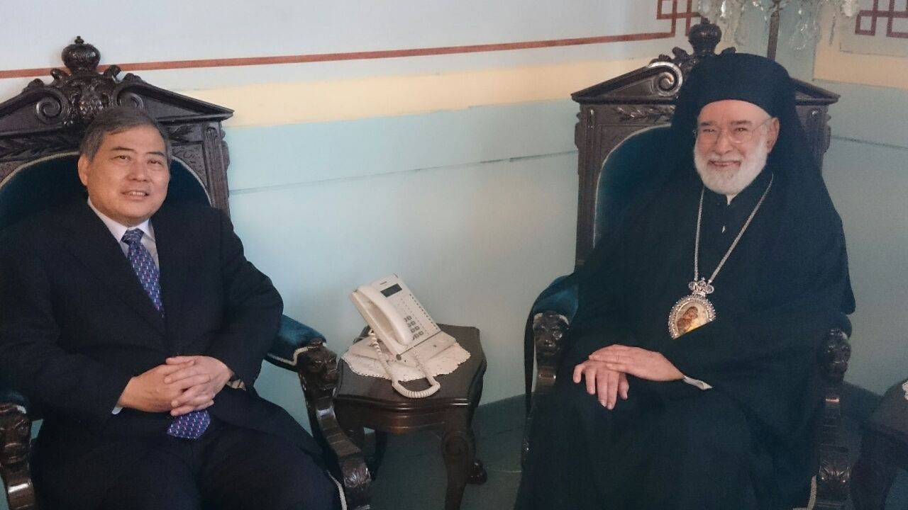 عوده استقبل سفير اليابان
