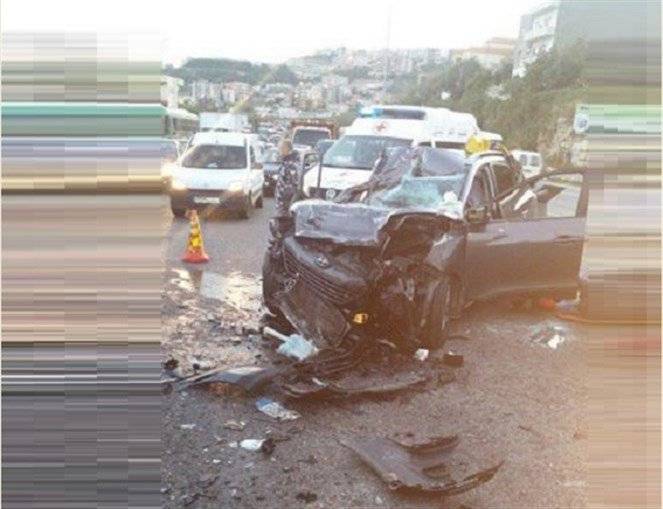بالصور: حادث سير مروع على اوتوستراد نهر ابراهيم