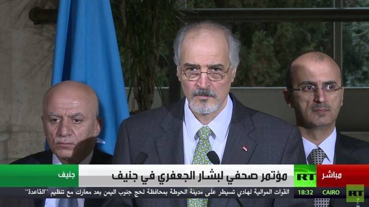 بشار الجعفري: اتفقنا مع دي ميستورا على معاودة مناقشة التعديلات الاثنين المقبل