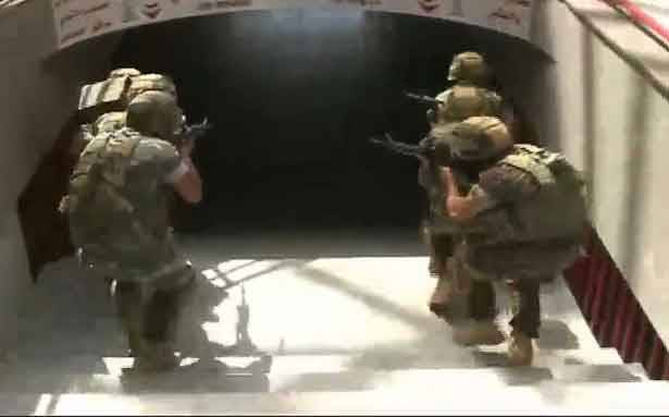 المكافحة وفوج مُكافحة الإرهاب والتجسّس يُؤمّنان تنقلات الرئيس الفرنسي