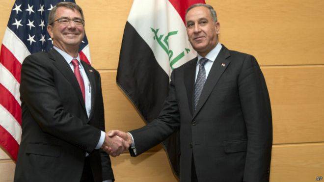 وزير الدفاع الأمريكي في العراق لمناقشة معركة استعادة الموصل