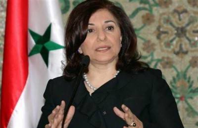 مستشارة للأسد: الحوار والاتفاقات الداخلية والقضاء على الإرهاب هي السبيل لحل سياسي للحرب
