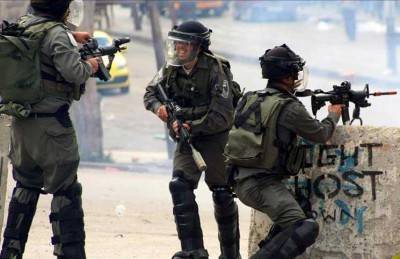 إصابة 16 فلسطينياً في مواجهات مع جيش الاحتلال قرب القدس