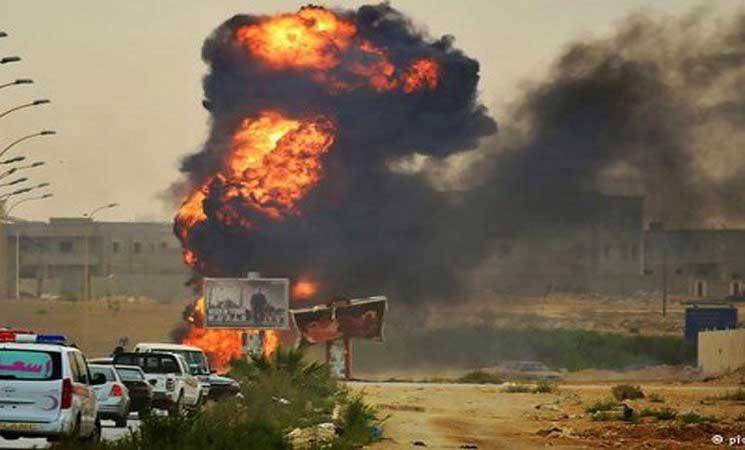 ارتفاع حصيلة القتلى جراء انفجار ألغام في درنة الليبية إلى 13 شخصا