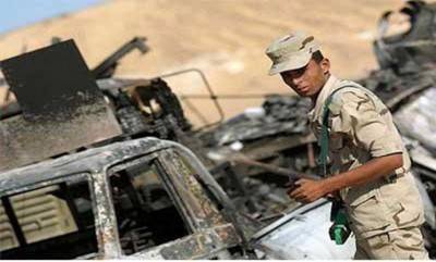 مقتل 3 من قوات الأمن المصرية في تفجير بشمال سيناء
