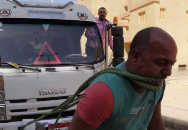 بالفيديو: مصري لا يقتل بالرصاص.. وقوته 360 حصان!