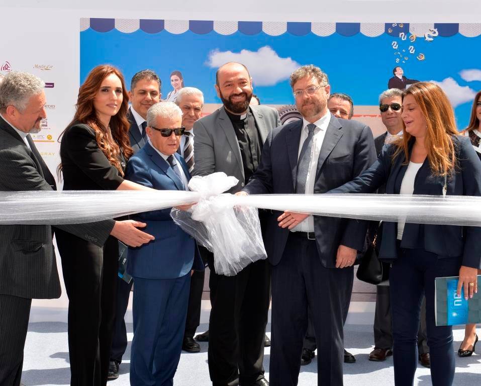 رئيس مؤسسة الإنتشار الماروني نعمة فرام يفتتح معرض فرص العمل في جامعة سيدة اللويزة