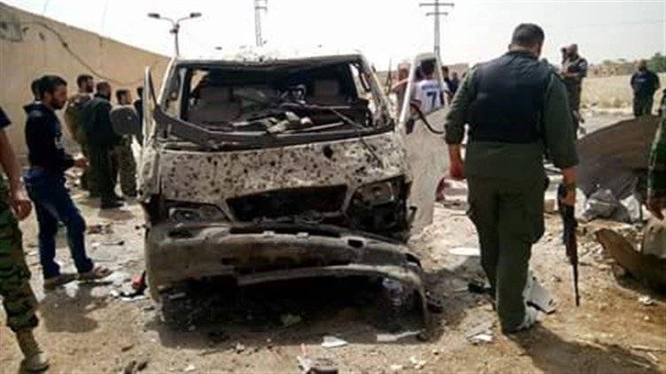 بالصور: التفجير في منطقة السيدة زينب... هل من شهداء لبنانيين؟!