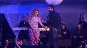 بالفيديو شاب يتحدى ميريام فارس في الرقص..