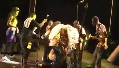 بالفيديو.. لحظة وفاة فنان شهير على المسرح
