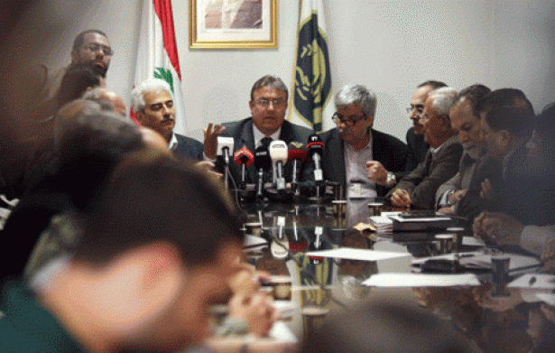 هيئة التنسيق النقابية: نطالب بفتح المجلس النيابي امام التشريع