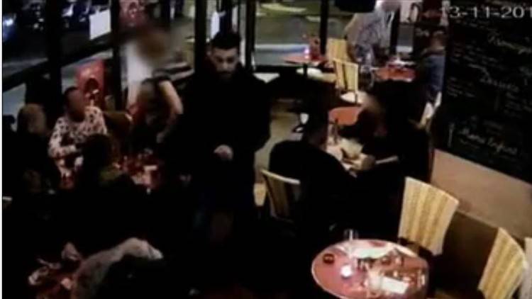 فيديو لحظة انفجار قام به أحد منفذي هجمات باريس