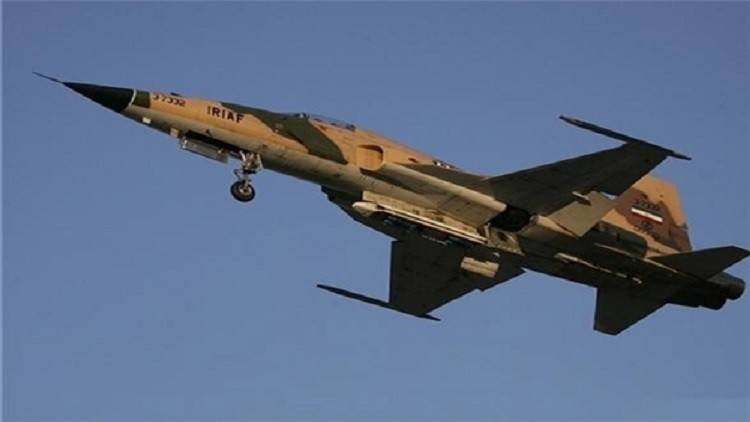 تحطم طائرة حربية إيرانية