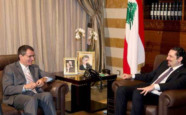 الحريري عرض الأوضاع
مع السفير الألماني وسعيد