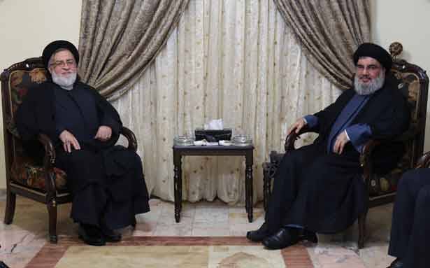 نصرالله التقى شهيدي والوفد المرافق