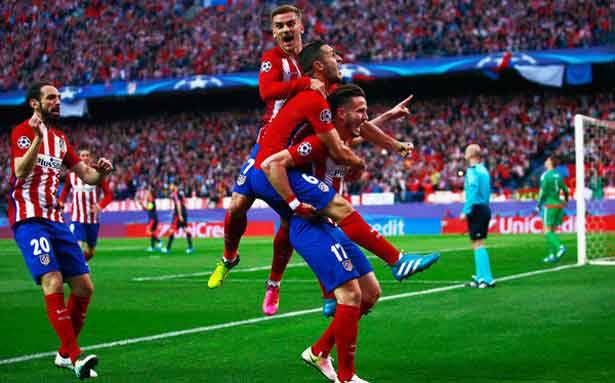 دوري أبطال أوروبا في كرة القدم : أتلتيكو مدريد يتقدم على بايرن ميونيخ ذهاباً (1-0)