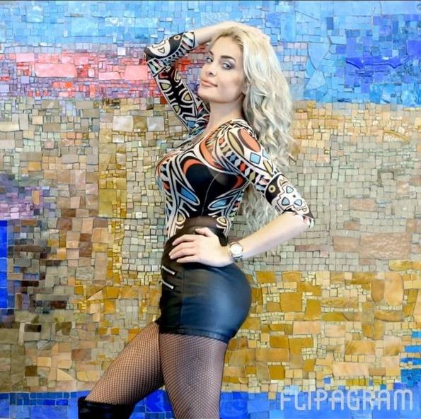 بالصورة الفاضحة: رجل يصوّر صدر دومينيك حوراني!