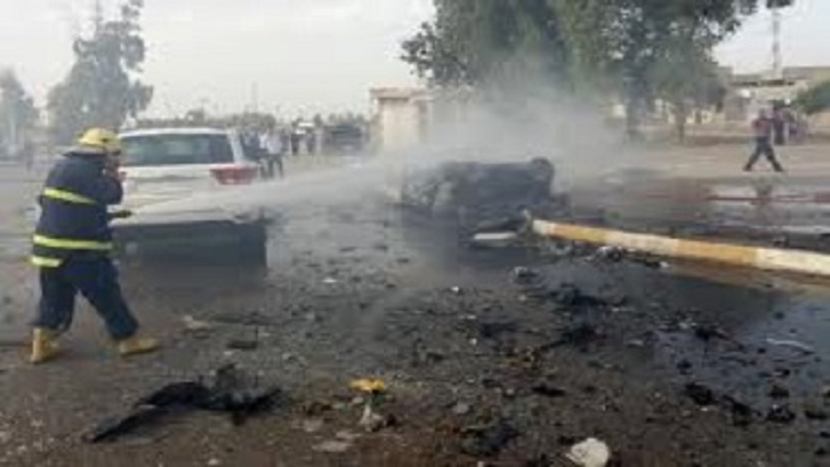 نحو 40 قتيلا وجريحا بتفجير سيارة مفخخة في بغداد