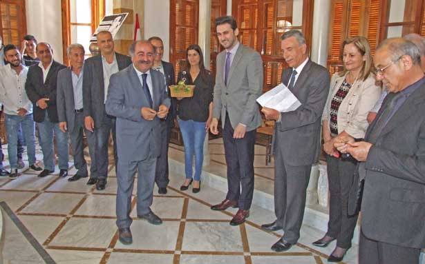 تيمور جنبلاط كرّم حزبيين واستقبل وفوداً في المختارة