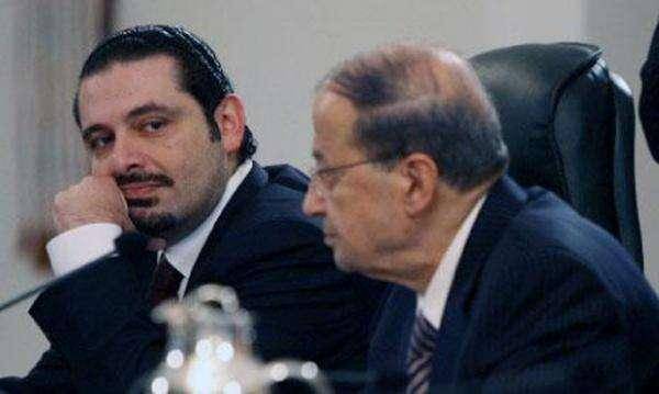 رسالة من الحريري إلى عون..
