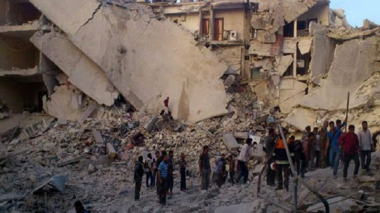 قتلى وجرحى بقصف على حلب