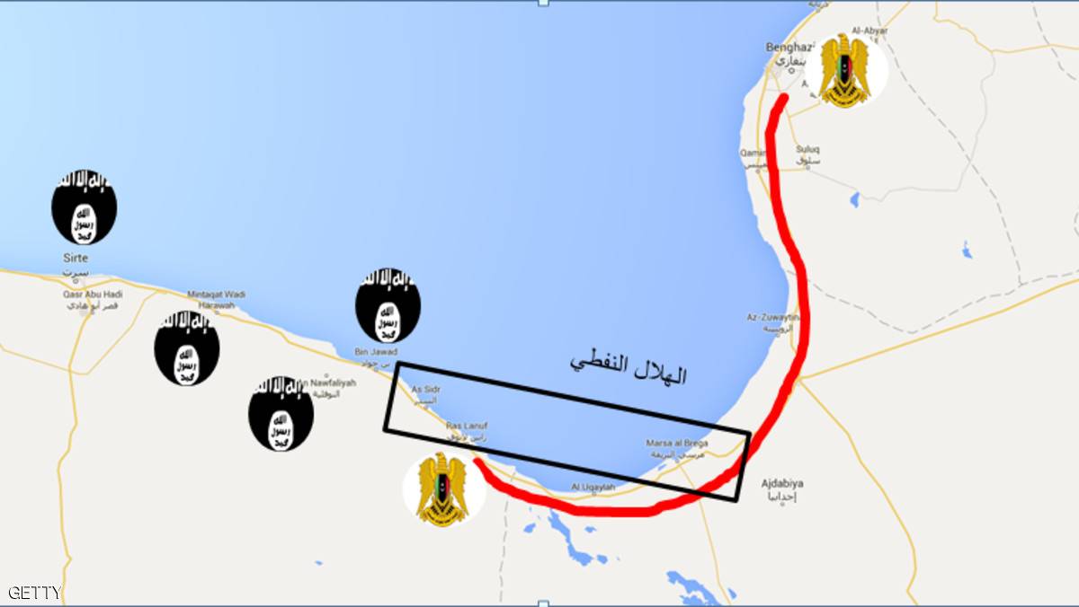 الجيش الليبي يتقدم لسرت ويسيطر على موانئ الهلال النفطي
