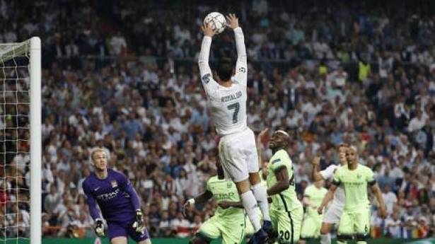 بالفيديو رونالدو يكاد يحرم نفسه من نهائي دوري الأبطال