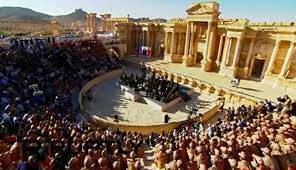 بالفيديو حفل موسيقي في تدمر بعد تحريرها