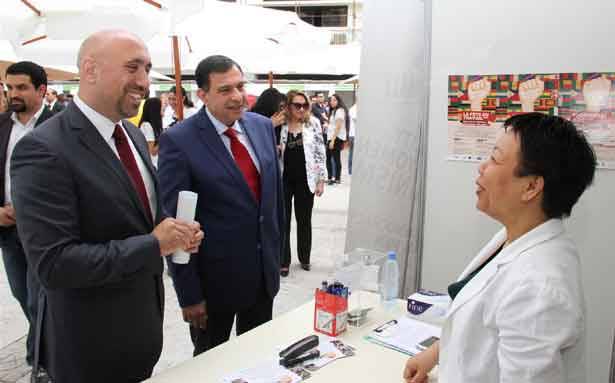 حمل طابعاً بيئياً حول مشاكل النفايات
معرض المنظمات غير الحكوميّة الخامس
في جامعة بيروت العربيّة برعاية أبو فاعور
