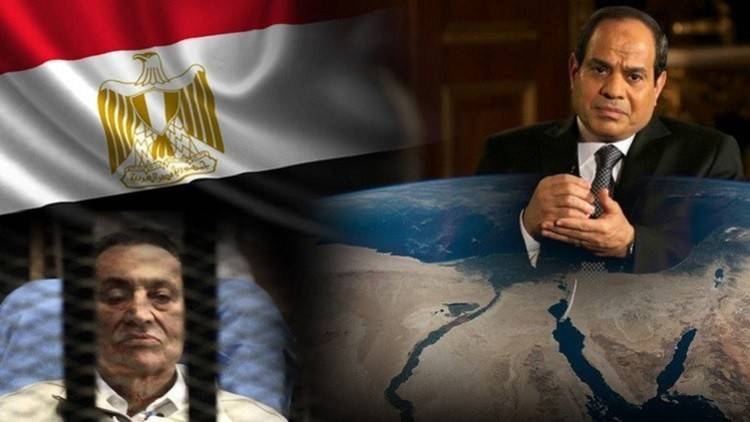 مبارك يتحدث عن السيسي