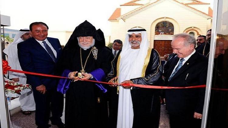 بعد المعبد الهندوسي.. كنيسة للأرمن في أبوظبي