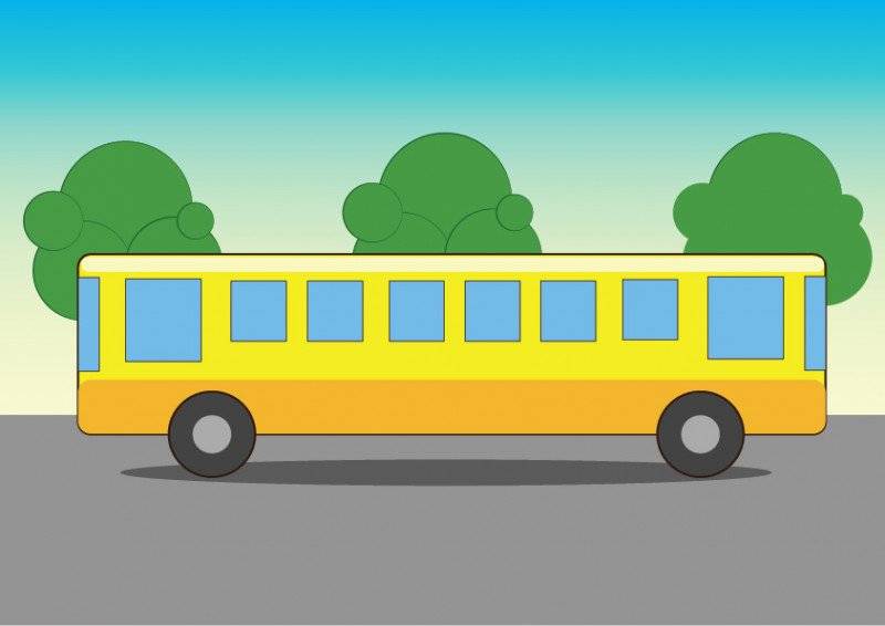 للأذكياء فقط.. من أي جهة مقدمة الباص؟