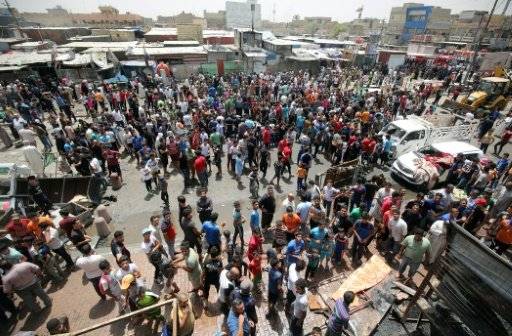 مقتل اربعة شرطيين في هجوم انتحاري مزدوج باحزمة ناسفة غرب بغداد